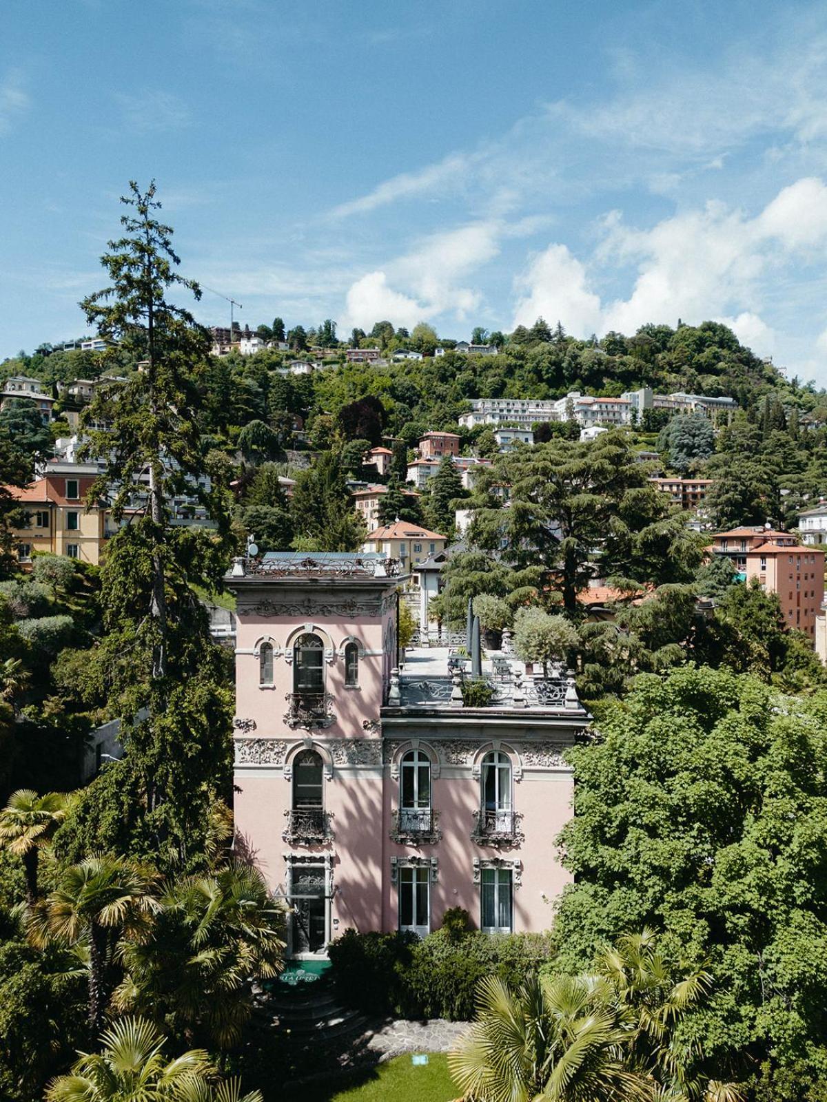 Villa Liberty Côme Esterno foto
