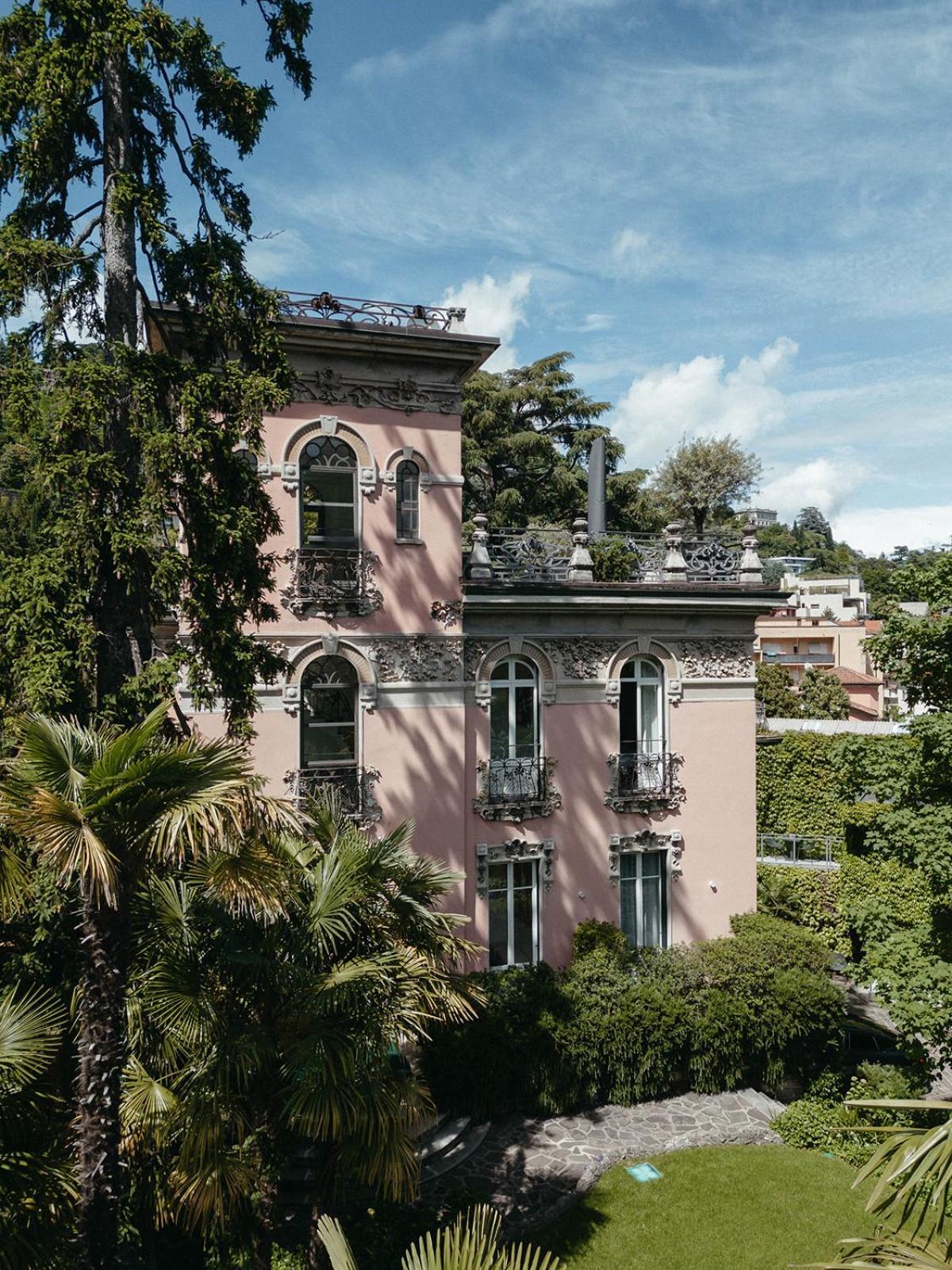 Villa Liberty Côme Esterno foto
