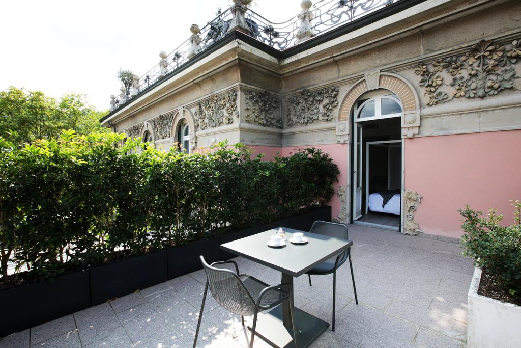 Villa Liberty Côme Esterno foto