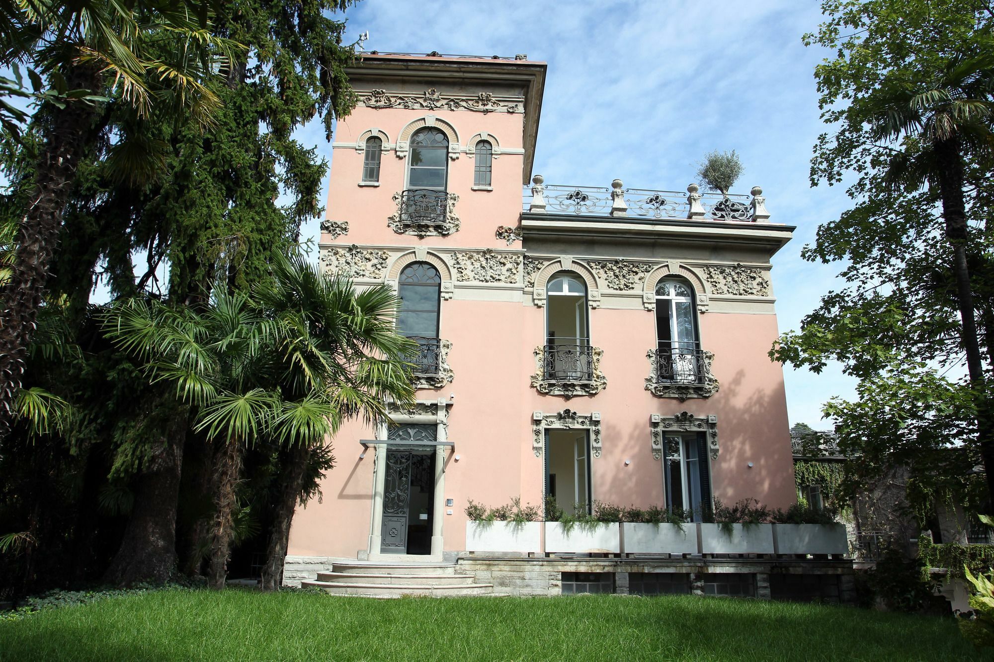 Villa Liberty Côme Esterno foto